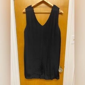 Little Black Dress with Cape Detail